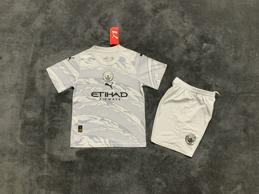 Maillots enfants 24/25 Manchester City édition spéciale Année du Dragon