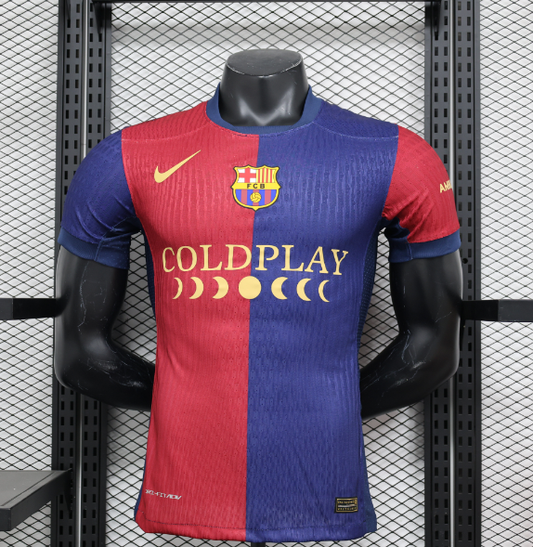 Version Player 24/25 Édition spéciale Coldplay Band à domicile à Barcelone
