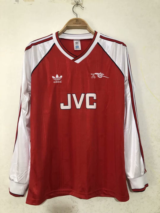 Maillot rétro 88/90 Arsenal domicile manches longues