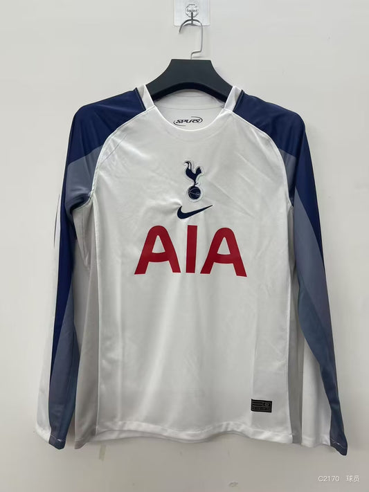 Maillot domicile à manches longues Tottenham Version Fans 25/26