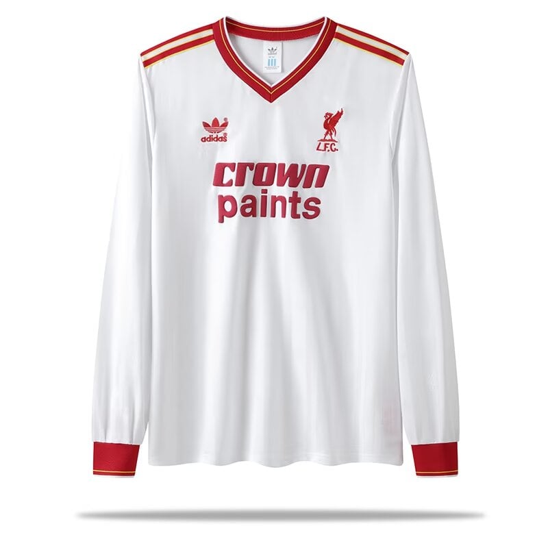 Maillot extérieur rétro Liverpool 85/87 à manches longues