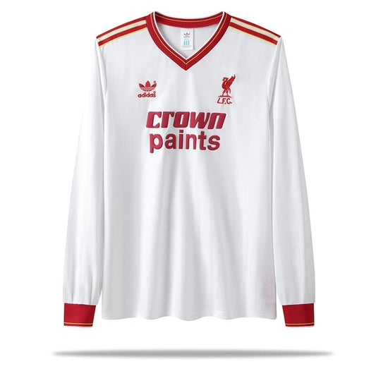 Maillot extérieur rétro Liverpool 85/87 à manches longues