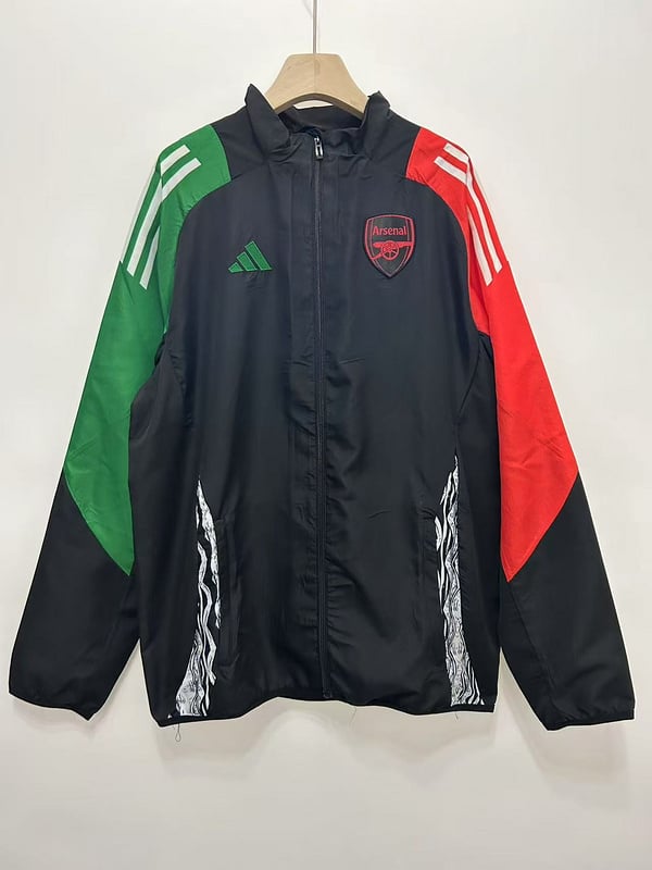 25-26 Arsenal Cheap Windbreaker Jackets6