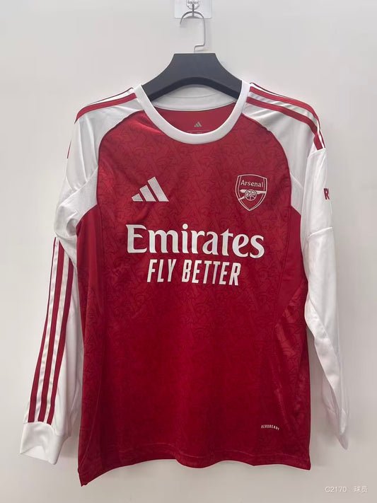 Maillot domicile à manches longues Arsenal Version 25/26 pour les fans