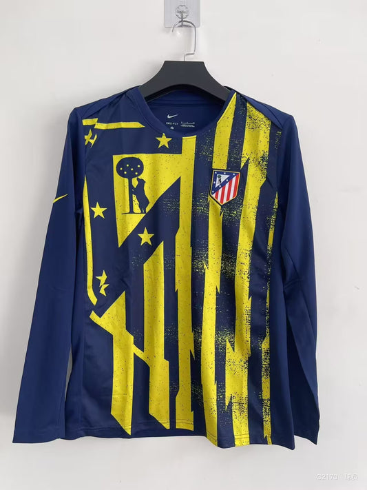 Maillot d'entraînement extérieur à manches longues de l'Atlético Madrid Version 25/26 pour les fans