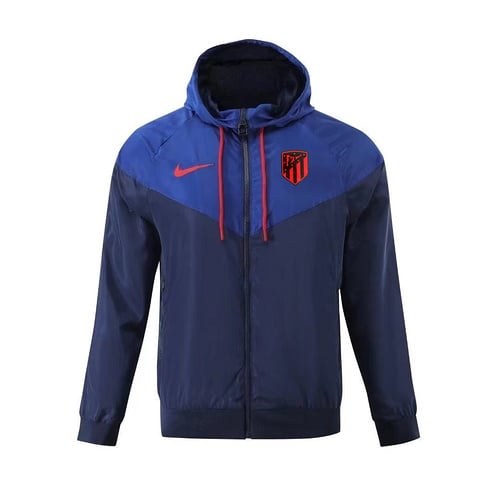 Coupe-vent bleu foncé 24/25 Atlético Madrid