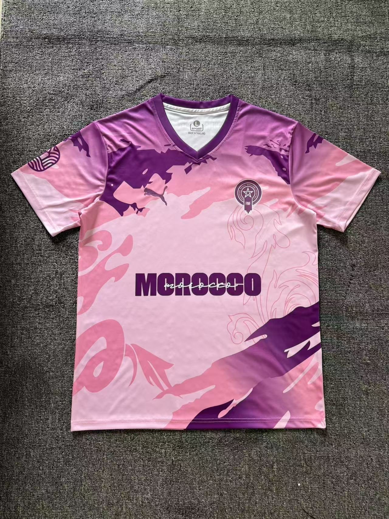 Survêtement d'entraînement marocain Fans Version 25/26 violet