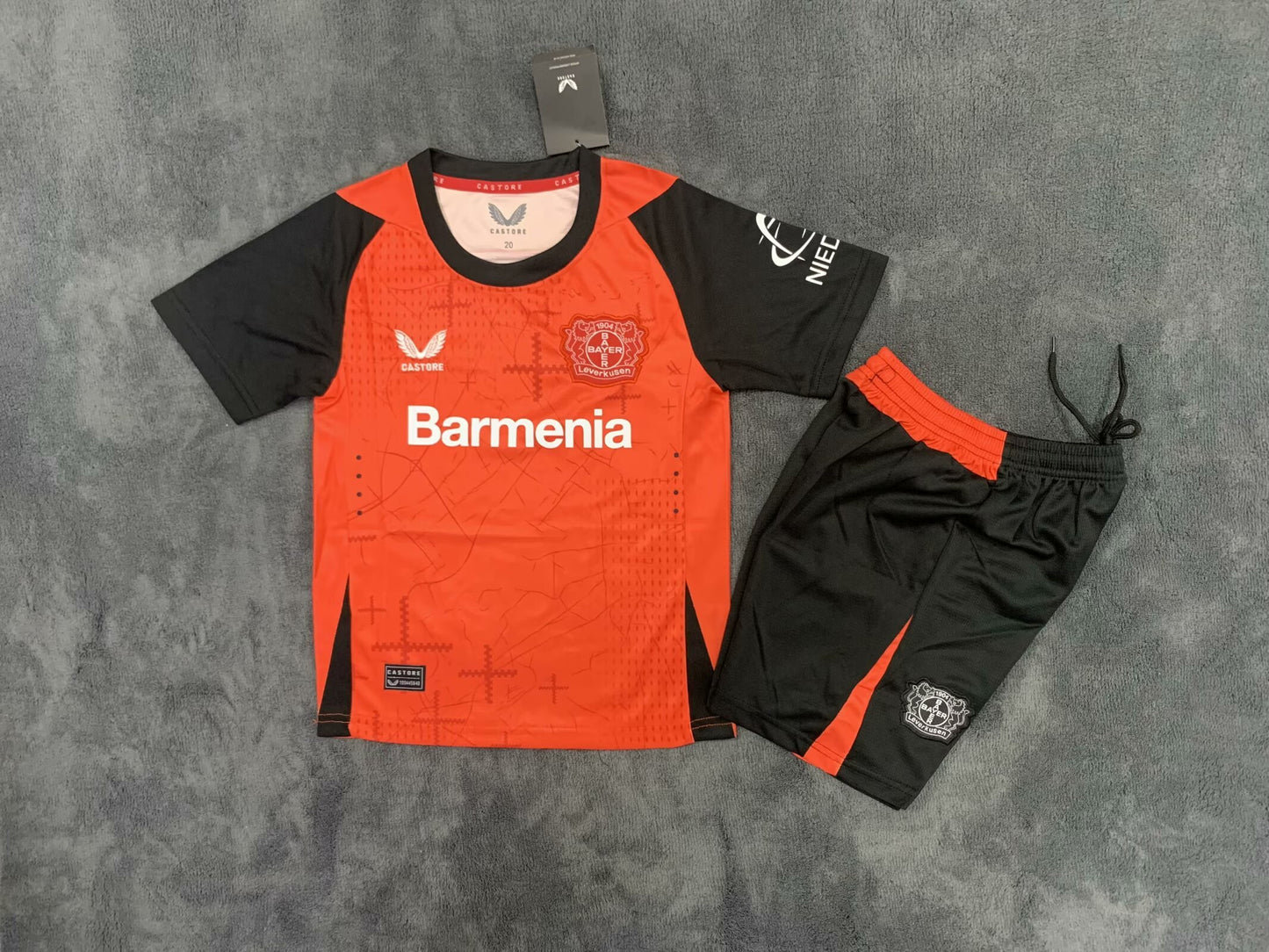maillots enfants 24/25 Bayer Leverkusen domicile