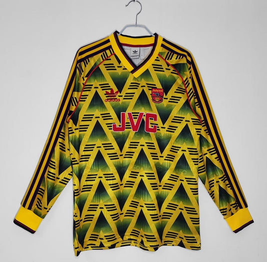 Maillot extérieur rétro Arsenal 91/93 à manches longues