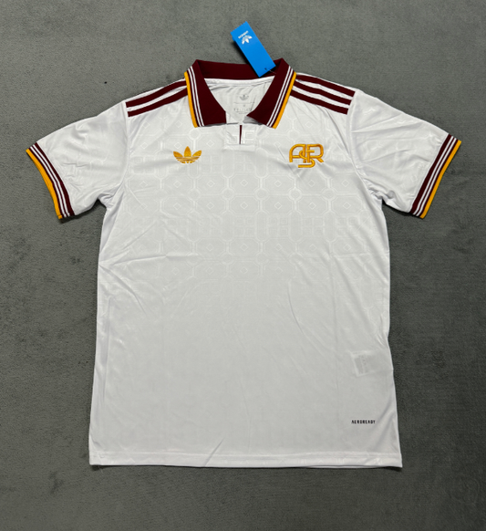 Version fans 25/26 Roman Second Away jujube col rouge