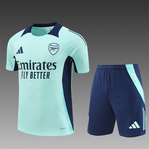 Maillots d'entraînement de football bleus Arsenal Lake 24/25