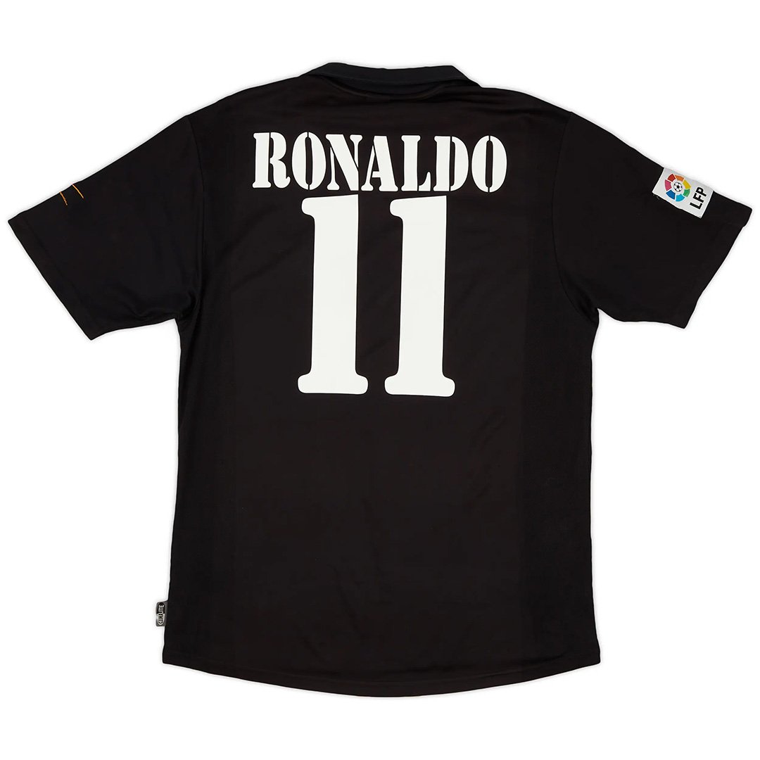 Maillot rétro Ronaldo 11 Real Madrid Centenaire Extérieur 2002/03