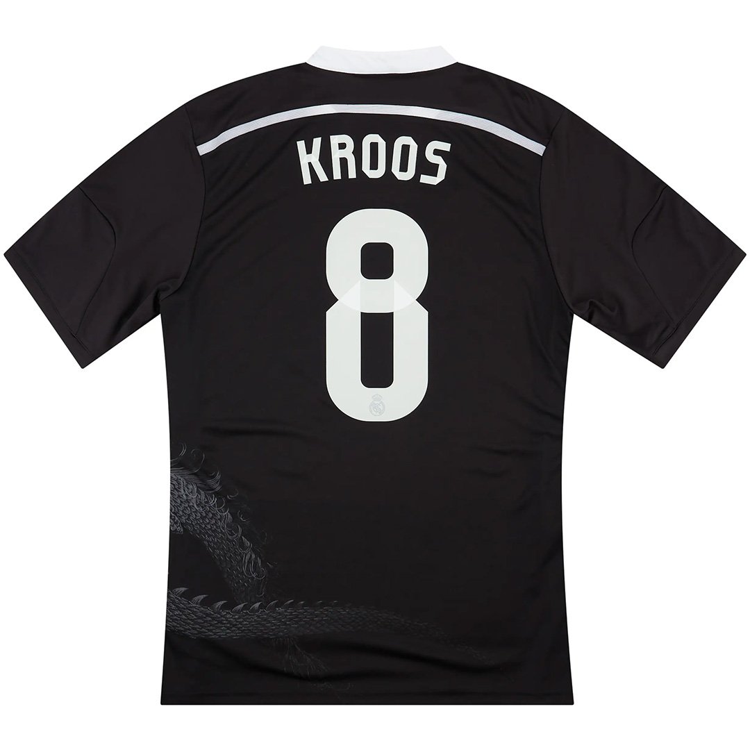 Maillot rétro Kroos 8 Real Madrid Third 2014/15