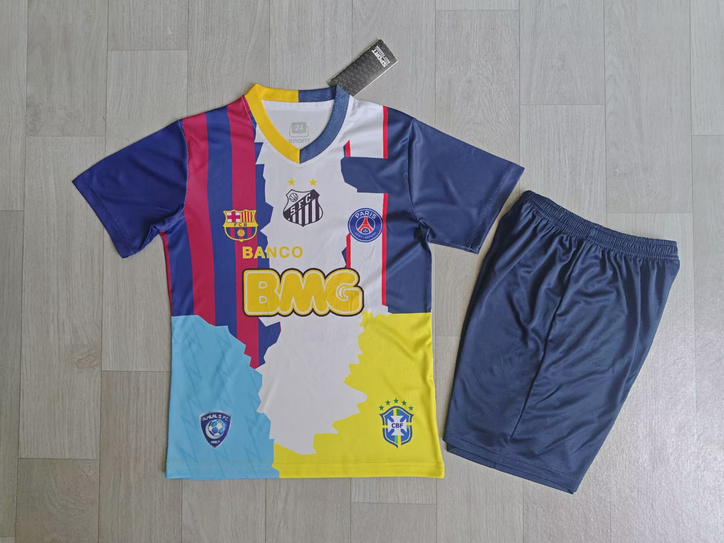 Maillots enfants 25/26 Édition commémorative Neymar