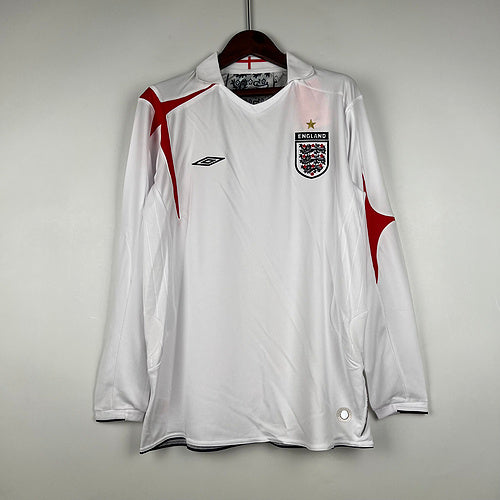 Maillot rétro Angleterre domicile manches longues 2006