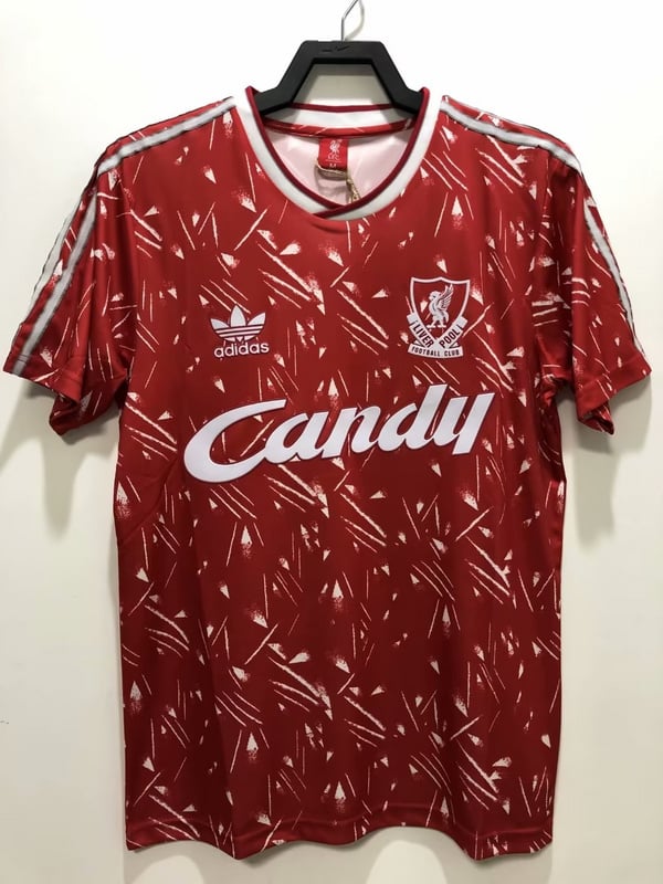 Rétro 1989/91 Liverpool Domicile