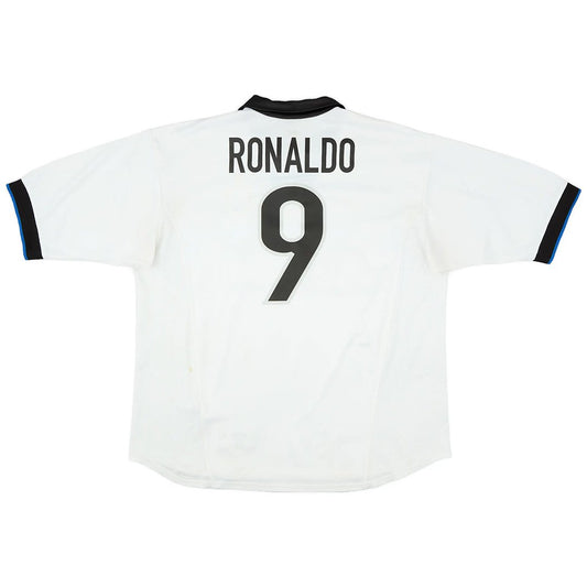 Maillot extérieur rétro Inter Milan RONALDO 9 1998/99