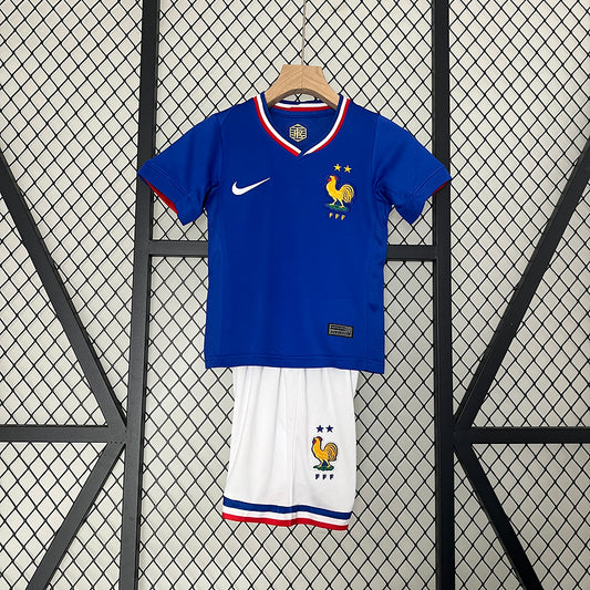 Maillots de football domicile France 2024 pour enfants