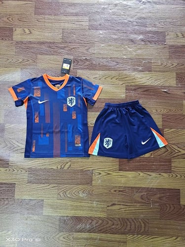 Maillots extérieurs pour enfants des Pays-Bas 24/25