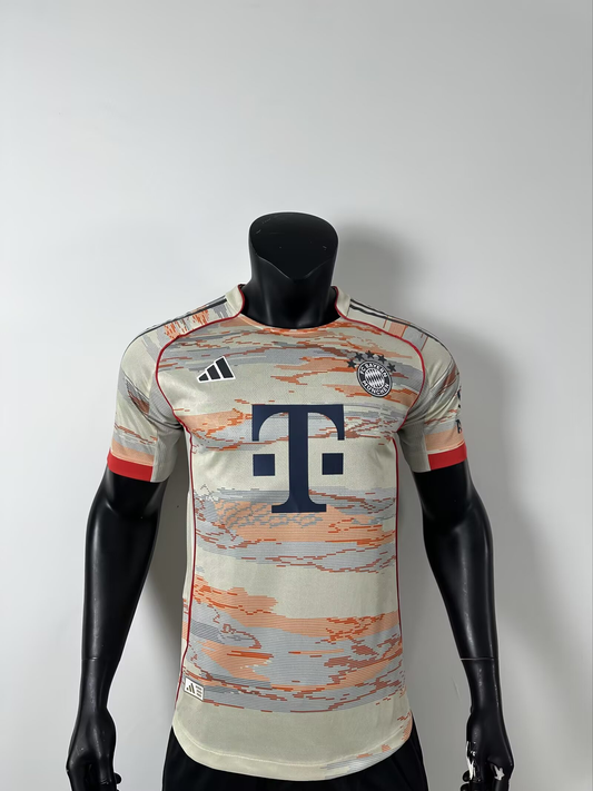 version joueur 25/26 Bayern Munchen à l'extérieur