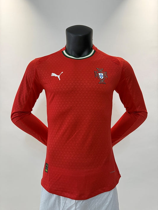 Maillot domicile manches longues Portugal version joueur 25/26