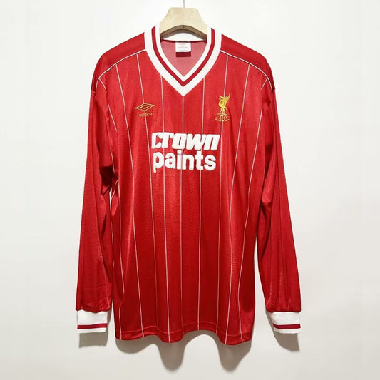 Maillot rétro Liverpool Domicile manches longues 82/83