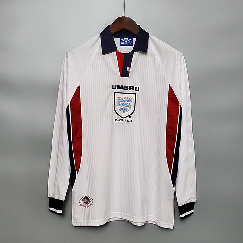 Maillot rétro Angleterre domicile manches longues 1998