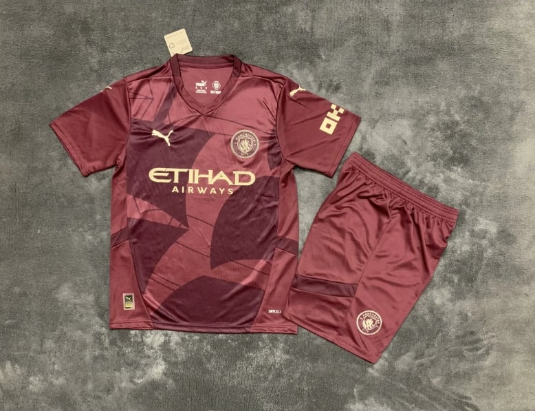 Maillots adultes 24/25 Manchester City troisième extérieur