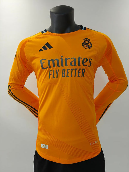 Maillot extérieur à manches longues Real Madrid version joueur 24/25