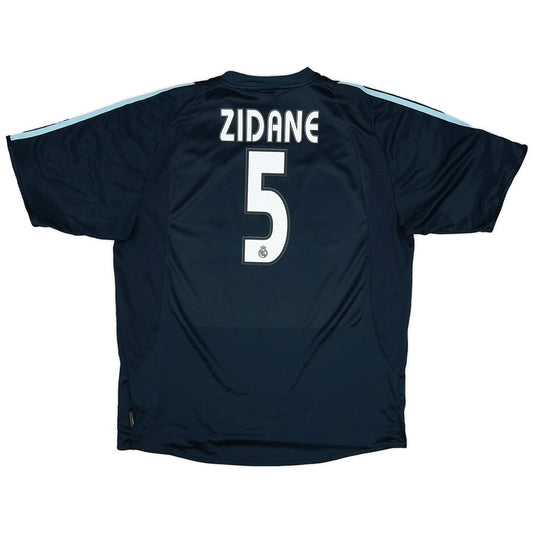 Maillot extérieur rétro ZIDANE 5 Real Madrid 2003/04