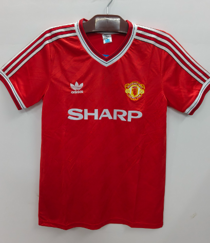 Rétro 86/88 Manchester United domicile