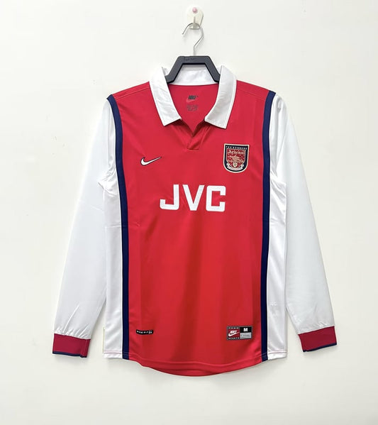 Maillot rétro 98/99 Arsenal domicile manches longues