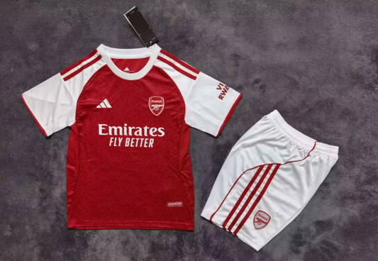 Maillots enfants 25/26 Arsenal domicile