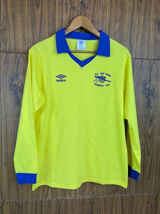 Maillot rétro Arsenal extérieur manches longues 71/79