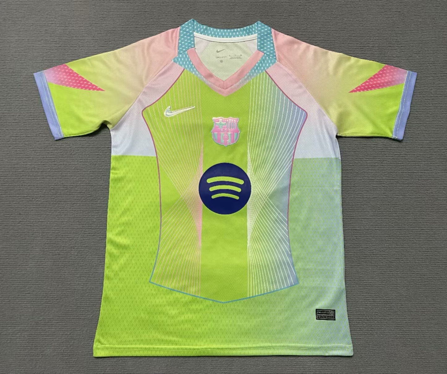 Version Fans 25/26 Édition Spéciale Barcelone Vert Fluo