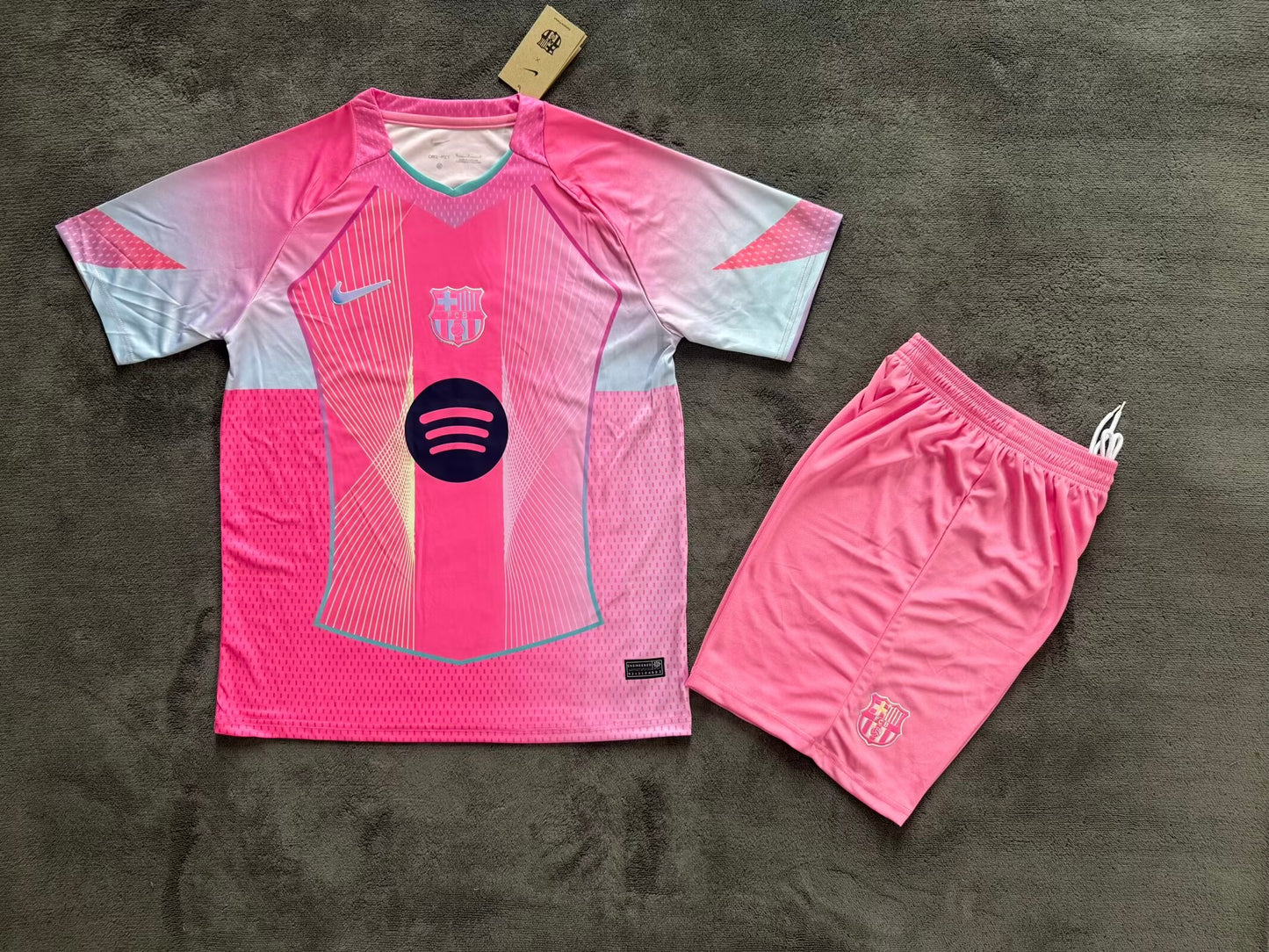 Maillots adultes 25/26 Barcelone édition spéciale pantalon rose