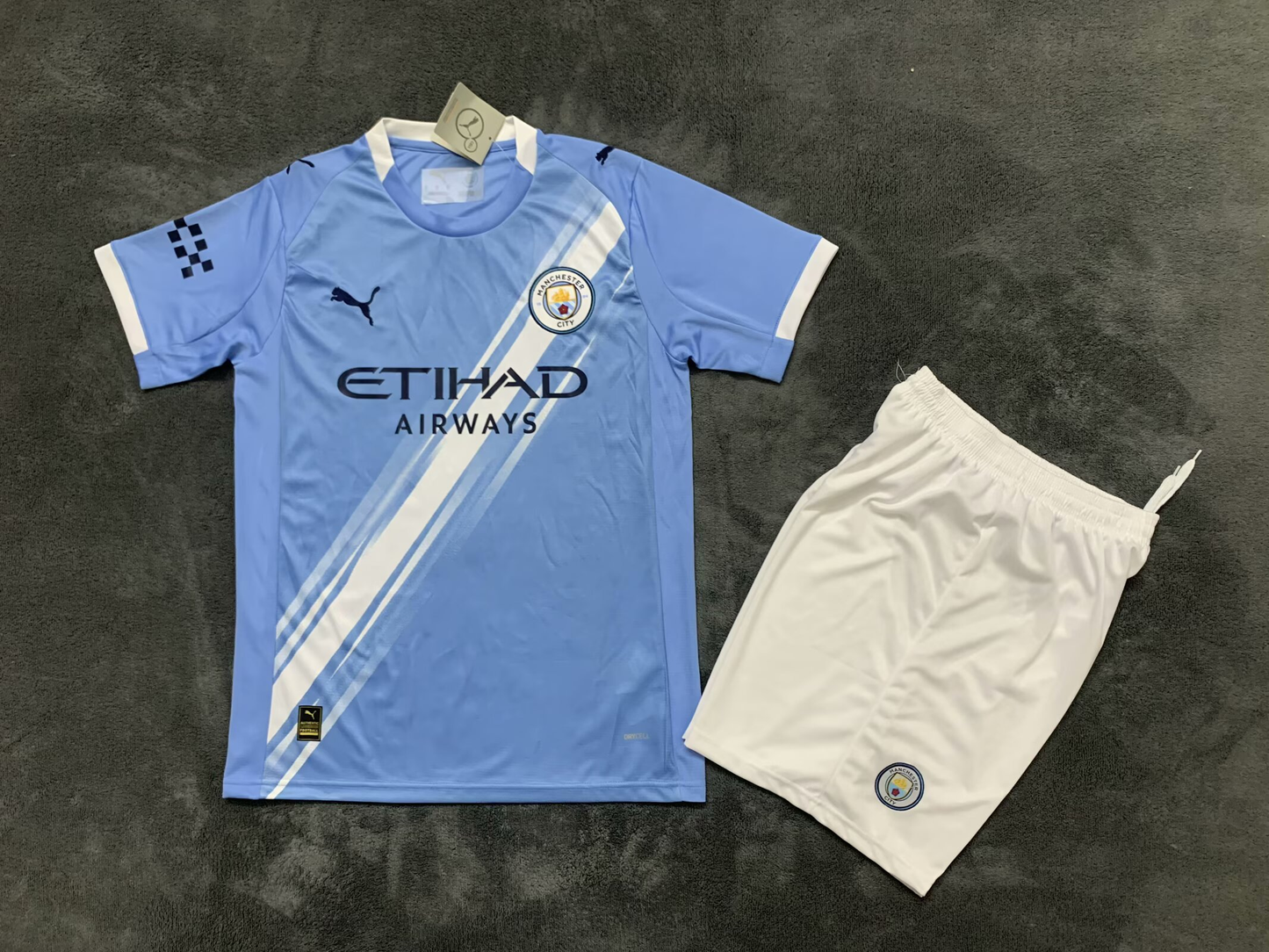 Maillots adultes Manchester City domicile 25/26