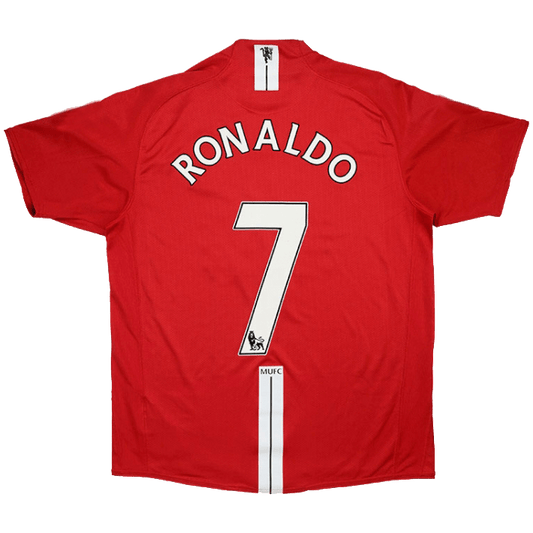 RONALDO 7 Retro Manchester United Home Jersey 2007/08