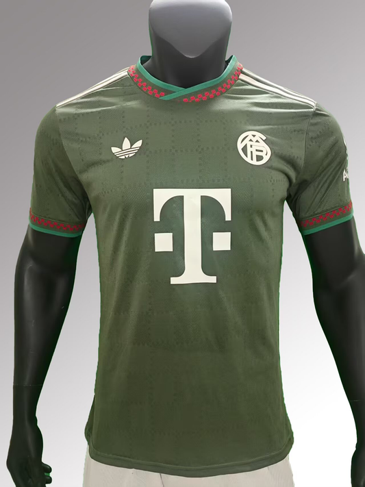 Version Joueur 25/26 Bayern Édition Spéciale Vert Clair