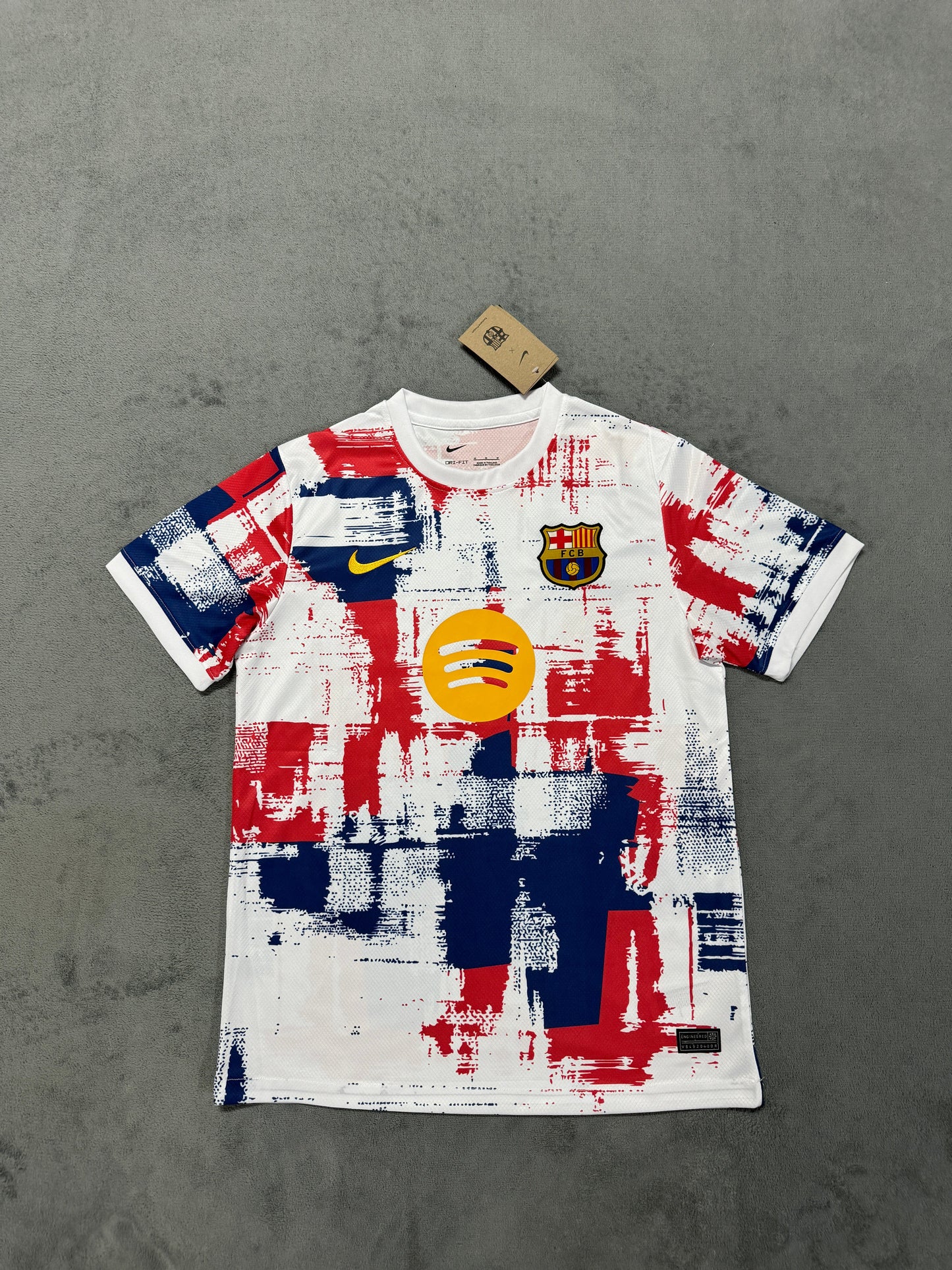 Version Fans 25/26 Barcelone Bleu Blanc Rouge