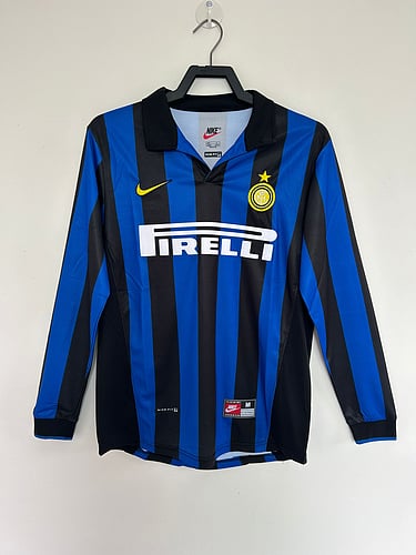 Maillot rétro 98/99 Inter Milan Domicile Manches Longues