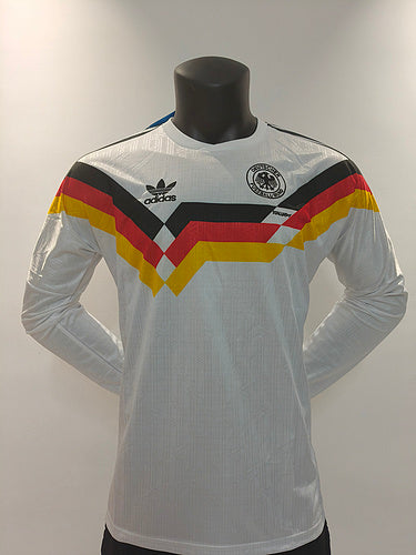 Maillot rétro à manches longues Allemagne 1990 Domicile
