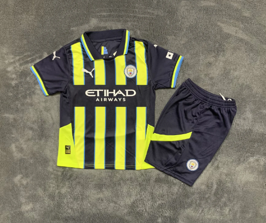 Maillots enfant 24/25 Manchester City extérieur