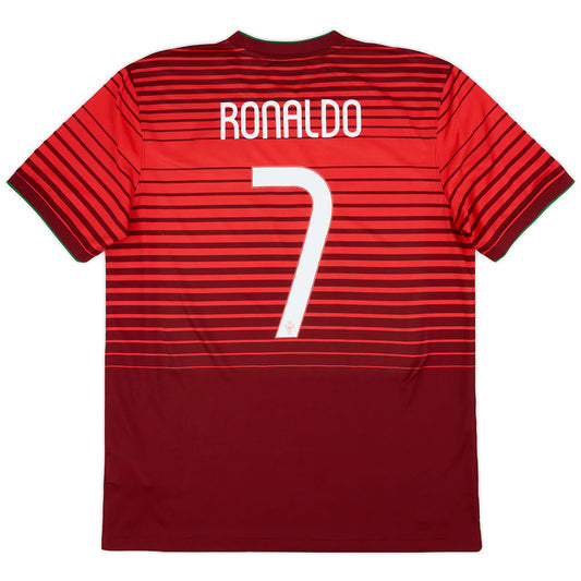 Maillot rétro Portugal domicile RONALDO 7 2014