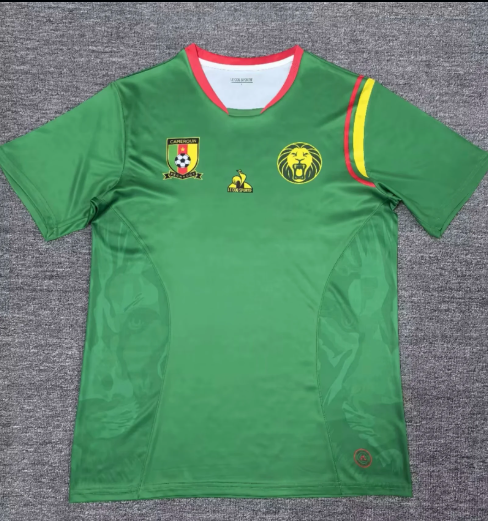 Maillots de football domicile du Cameroun, version supporters 24/25