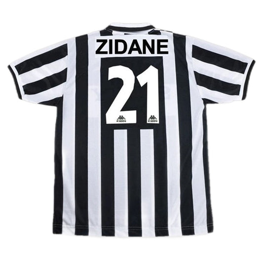 Maillot rétro domicile Zidane 21 Juventus 1996/97