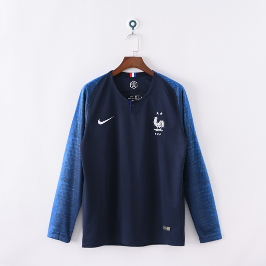 Maillot rétro domicile 18France à manches longues
