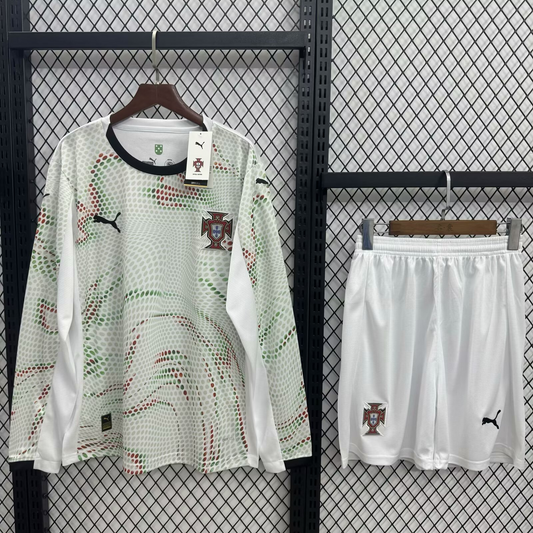 Maillots adultes Portugal manches longues extérieur 25/26