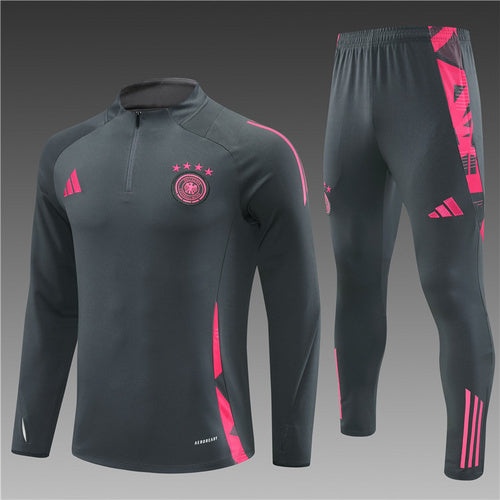 Survêtement demi-zip gris foncé 24/25 Allemagne