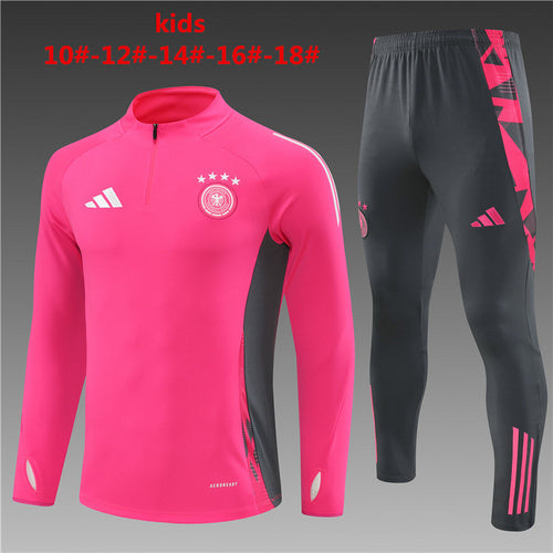 Survêtement rose demi-zip pour enfant 24/25 Allemagne